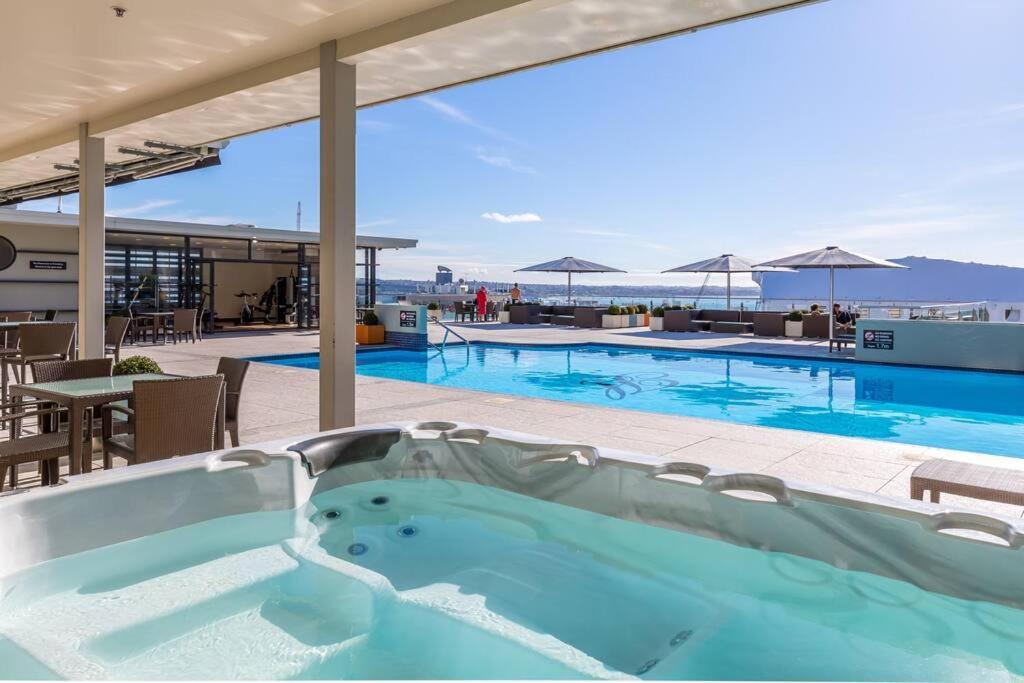 Heritage Haven By Viaduct Cbd - Pool Gym Tennis Auckland Esterno foto
